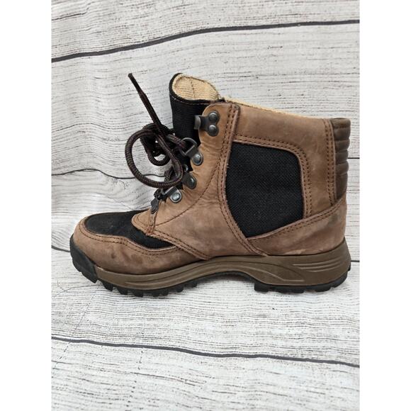 Danner Brown 6" Hiking Gore-Tex Boot USA Size 7 M Model 34300 Vibram Soles EUC - Picture 8 of 11